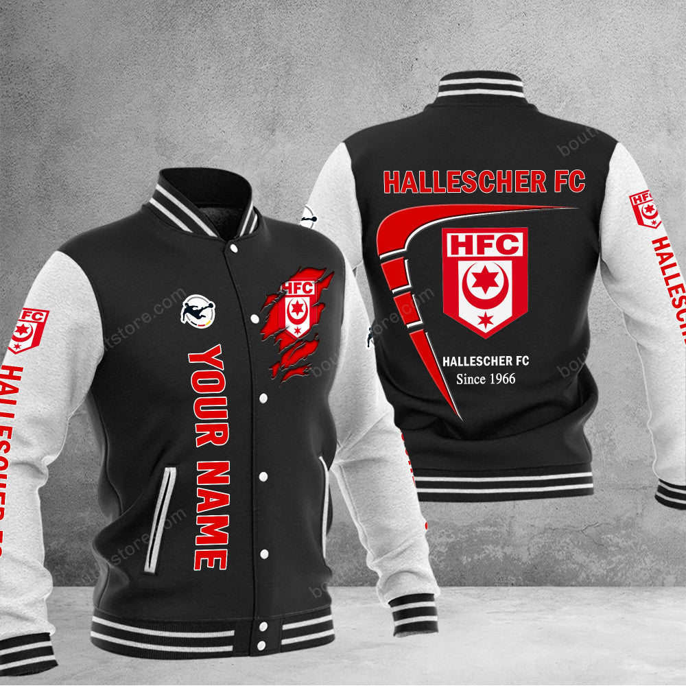 Hallescher Fc Baseball Jacket Gift For Fan 0369