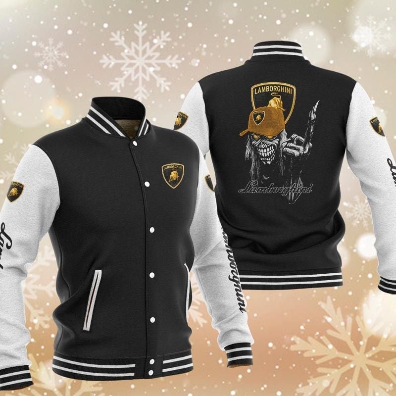 Lamborghini Baseball Varsity Jacket Full Color