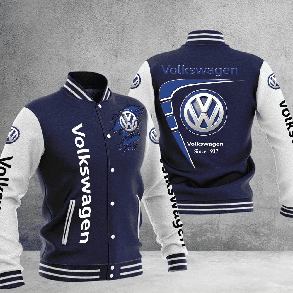 Volkswagen Baseball Varsity Jacket Full Color