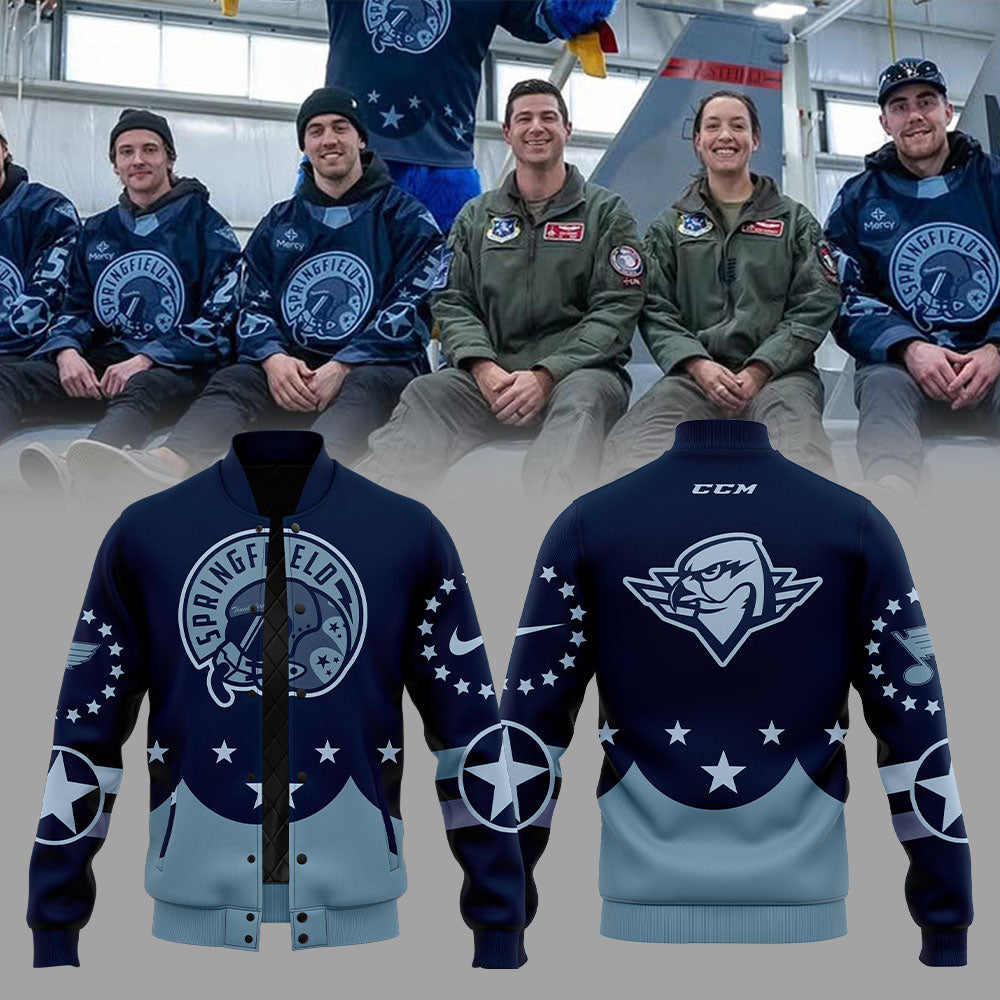 Springfield Thunderbirds Military Appreciation Jacket