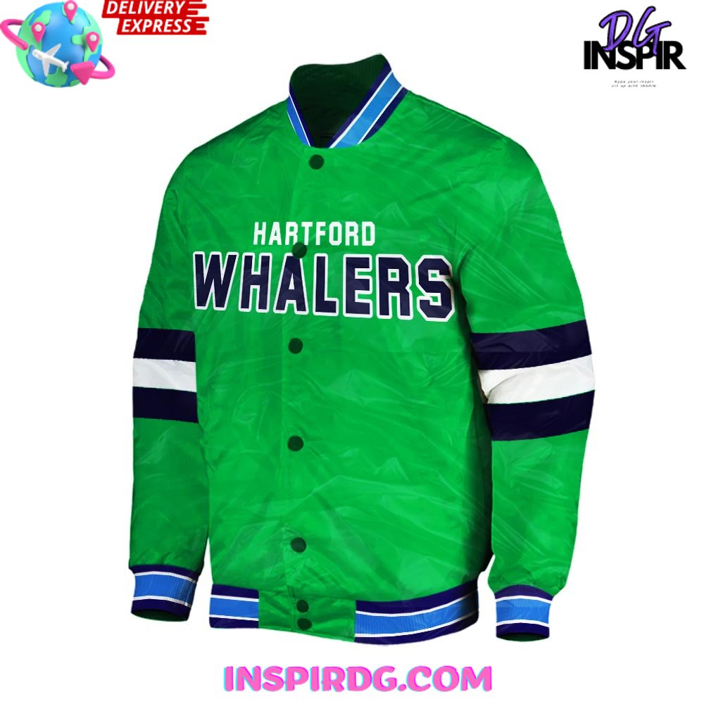 Nhl Carolina Hurricanes Hartford Whalers Limited Jacket