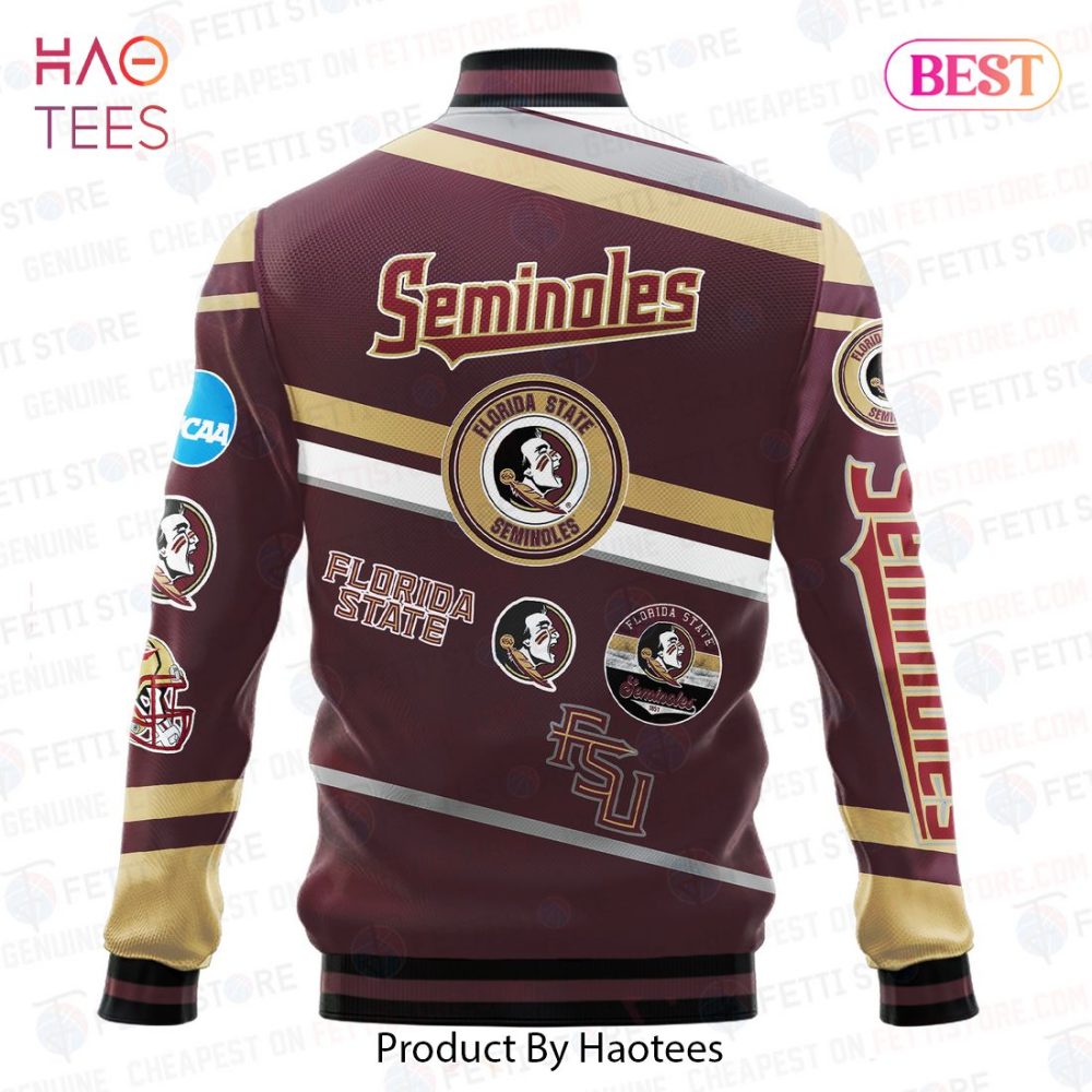 Florida State Seminoles Bomber Jacket - Official Ncaa Gear By Haotees