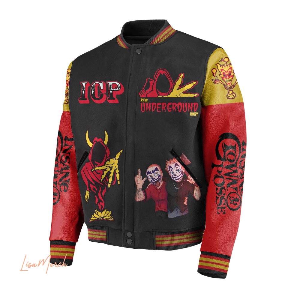 Juggalo Icp Bomber Jacket - Bold Insane Clown Posse Design - Stand Out Style!