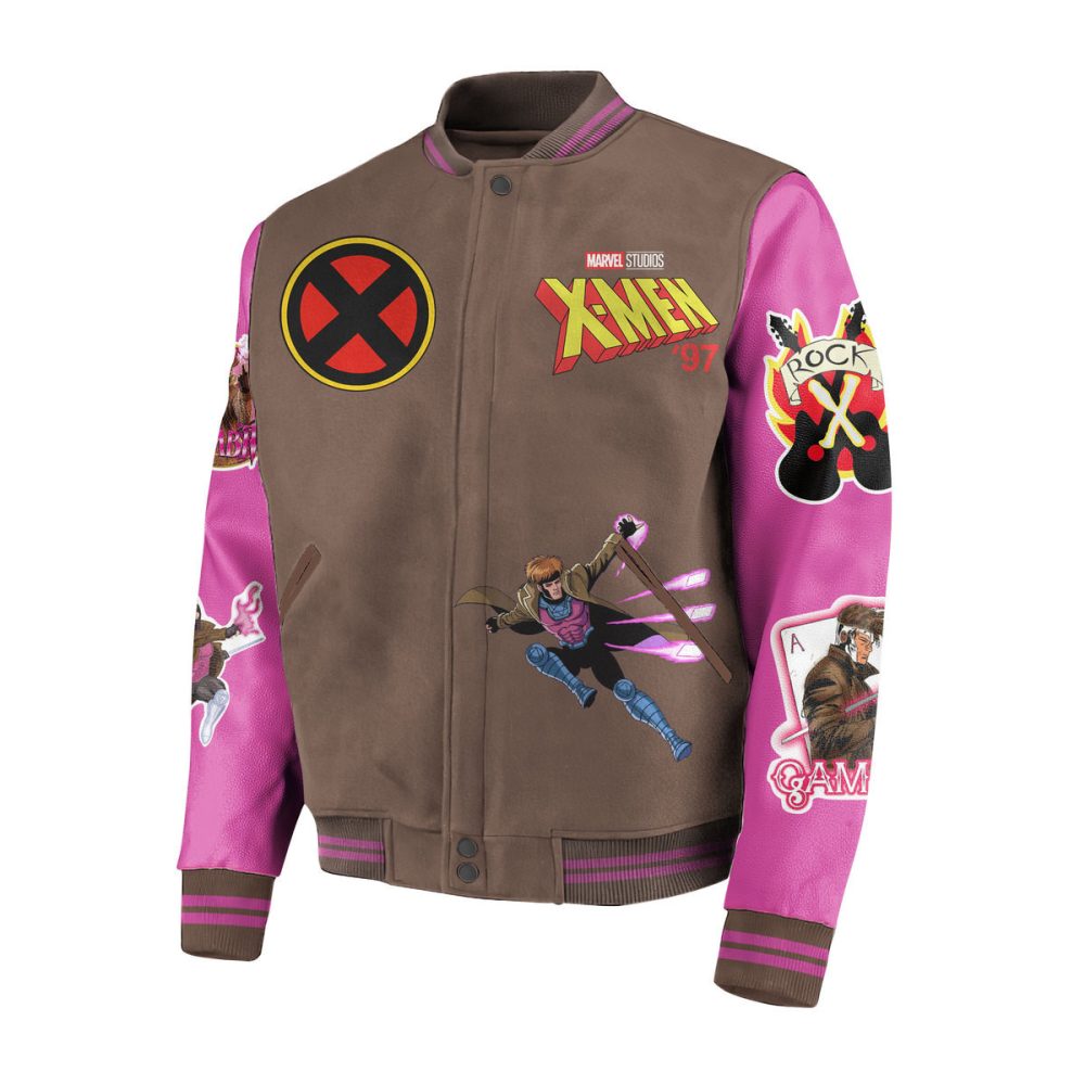 Exclusive Marvel X-Men Gambit Varsity Jacket - Bold Style For Fans!