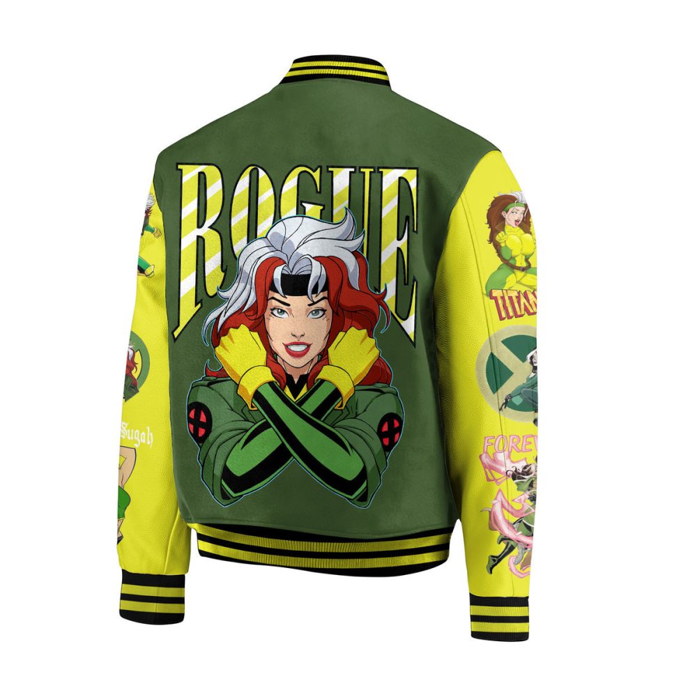 X-Men '97 Rogue Varsity Jacket - Official Marvel Comics Gear For Fans