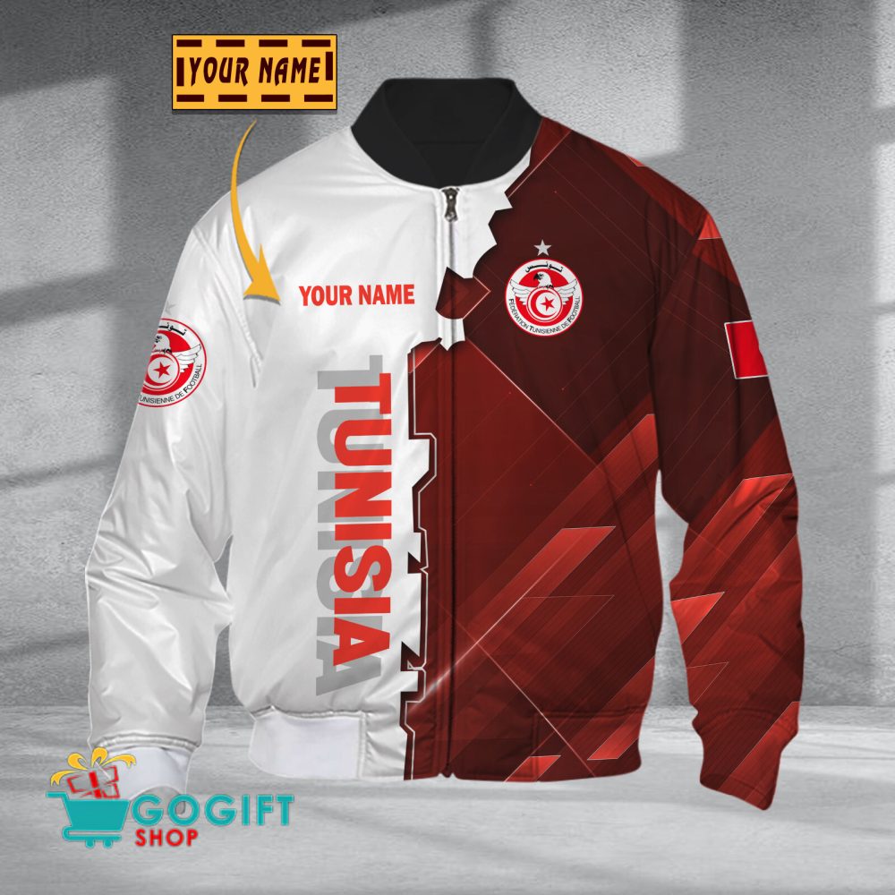 Tunisia National Soccer Team Bomber Jacket