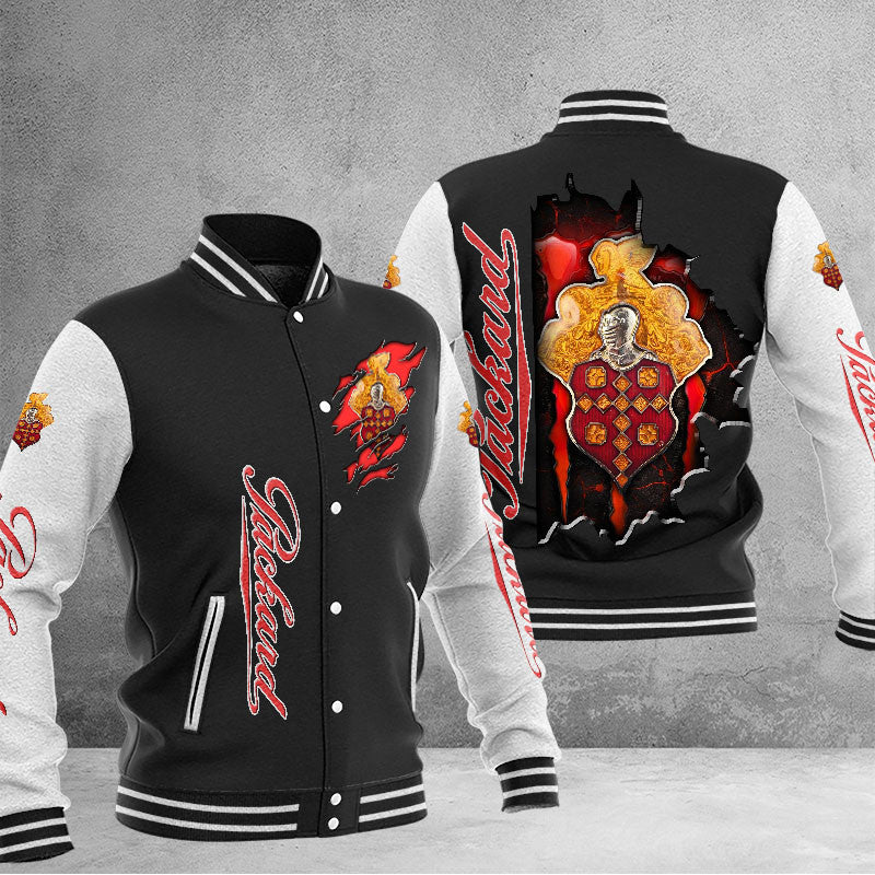Packard  Dmhj1783 Logo Baseball Varsity Jacket