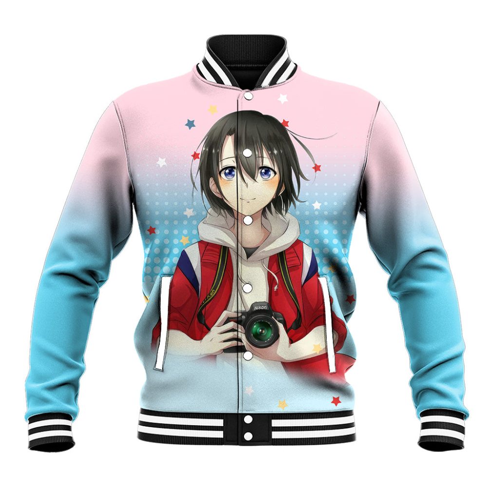 Yuzuru Nishimiya Baseball Jacket A Slient Voice Ts04