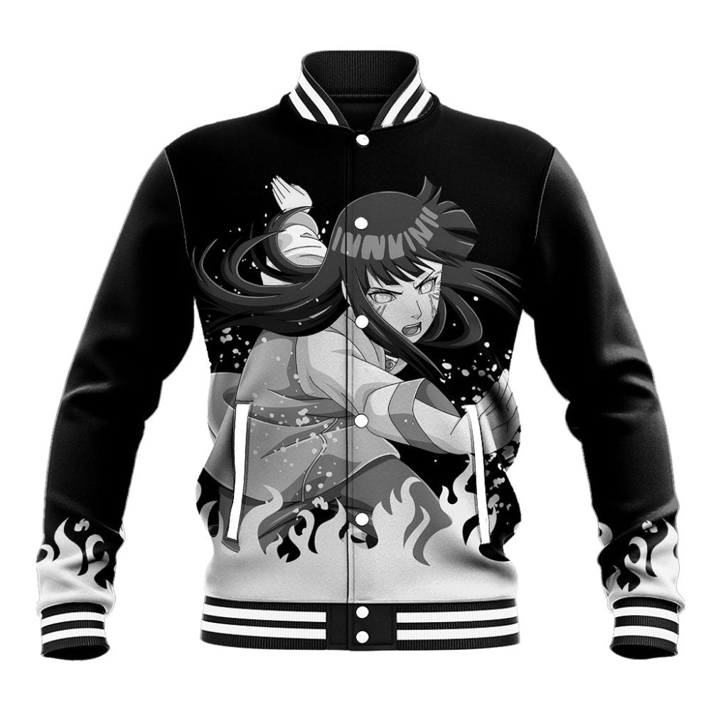 Hinata Hyuga - Naruto Baseball Jacket Ts04