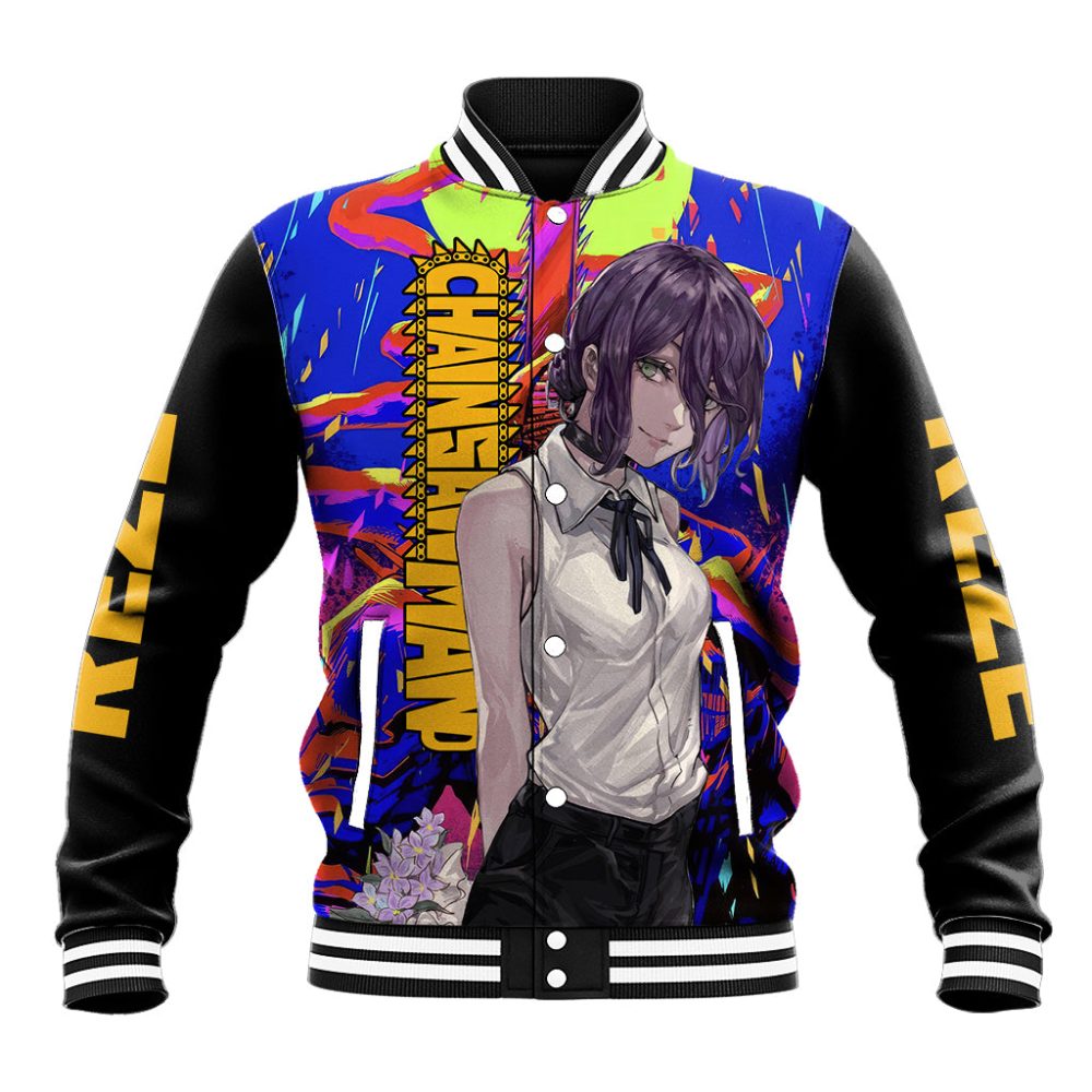 Reze Baseball Jacket Chainsaw Man Ts04