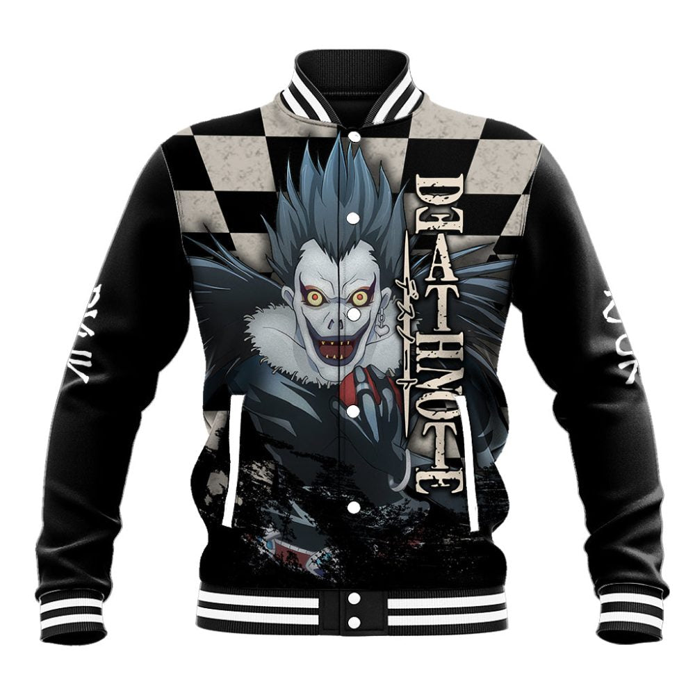 Ryuk Baseball Jacket Death Note Ts04