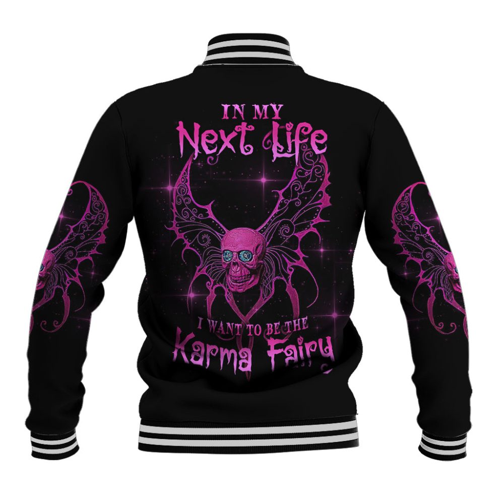 Karma Fairy Skul Baseball Jacket Ts04